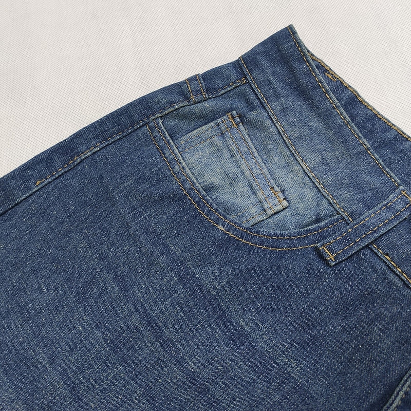 Vintage High Waist Loose Button-fly Jeans
